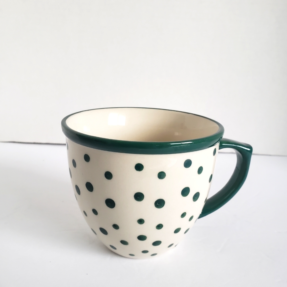 The Pioneer Woman Dinnerware Polka Dot Coffee Tea Mug